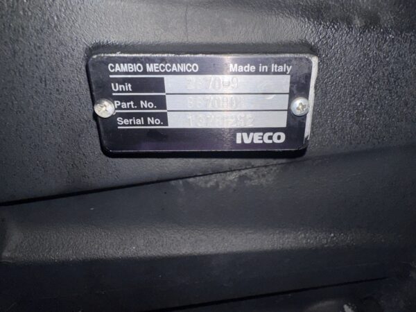 Cambio iveco eurocargo tector 2870s9 / 2870b9 - immagine 4
